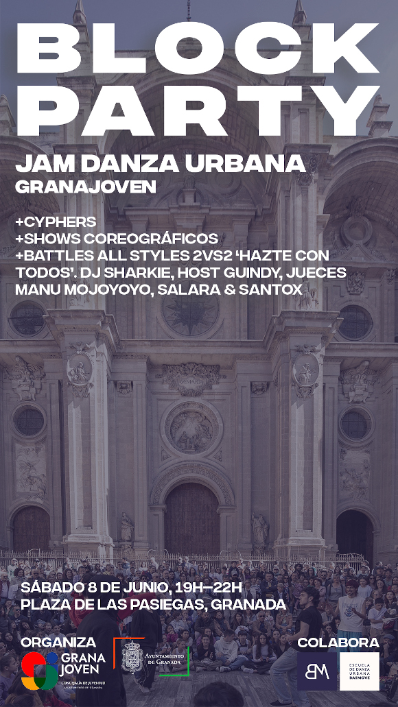 Evento Danza Urbana. Plaza de las Pasiegas. Sbado 8 de junio